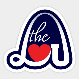 The Lou - St. Louis (Saint Louis), Missouri Sticker